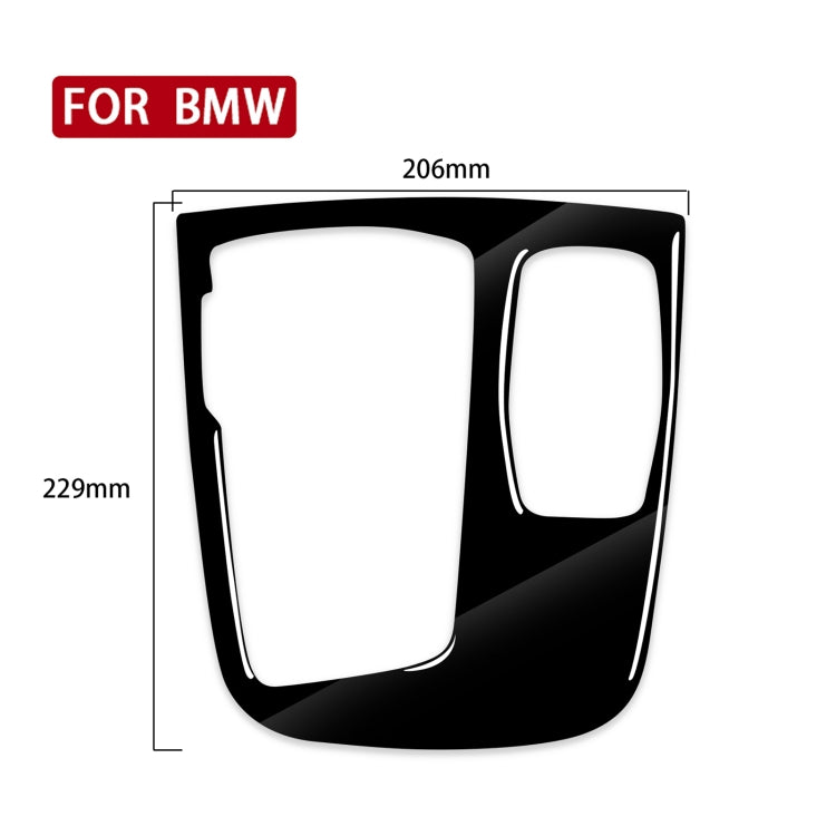 Car Left Drive Gear Panel Decorative Sticker for BMW Series 7 G11 G12 2016-(Black) - Car Interior Mouldings by buy2fix | Online Shopping UK | buy2fix