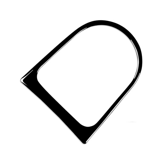 For Ford Mustang 2015-2020 Car Left Drive Gear Panel Frame Decorative Sticker Set(Black) by buy2fix