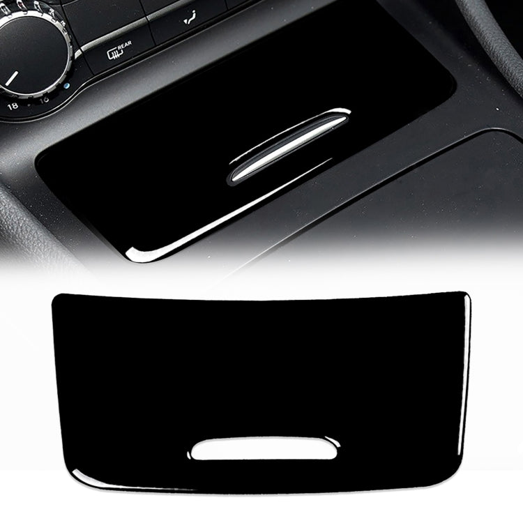 Car Central Storage Box Cover Decorative Sticker For Mercedes-Benz A-class 2013-2018 / CLA 2013-2017 / GLA 2015-2018, Left and Right Drive Universal(Black) - Car Interior Mouldings by buy2fix | Online Shopping UK | buy2fix
