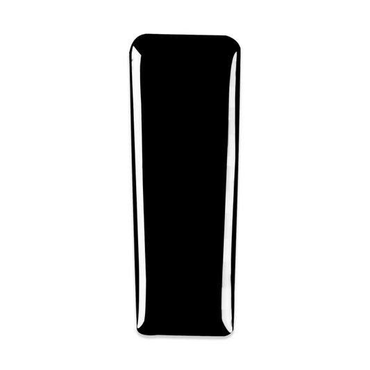 For Porsche Macan 2014-2021 Car Gear Button Decorative Sticker, Left and Right Drive Universal (Black) by buy2fix