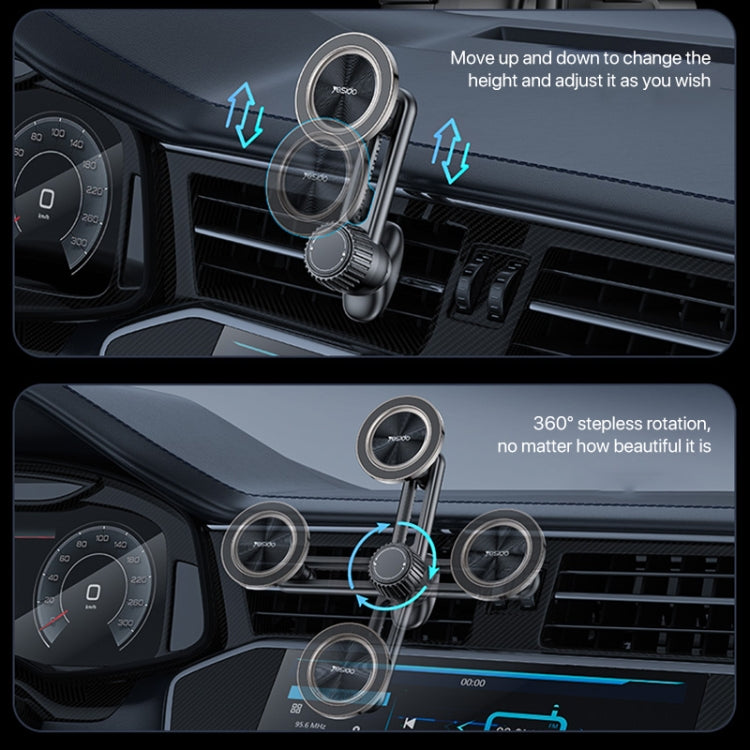 Yesido C168 MagSafe Magnetic Car Air Vent Phone Holder - Universal Car Holders by Yesido | Online Shopping UK | buy2fix