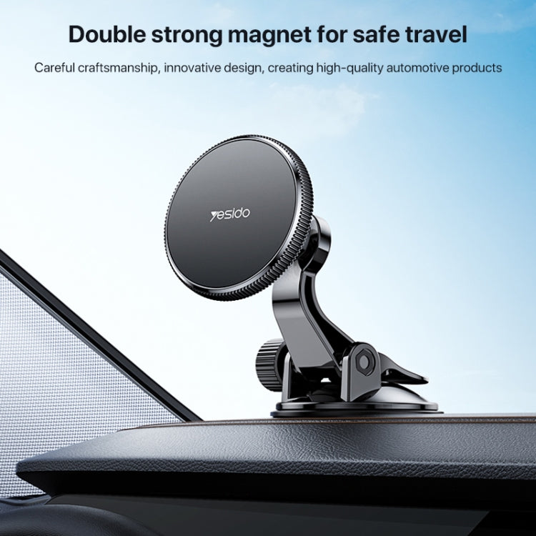 Yesido C177 Mini Suction Cup Type Magsafe Magnetic Car Holder - Universal Car Holders by Yesido | Online Shopping UK | buy2fix