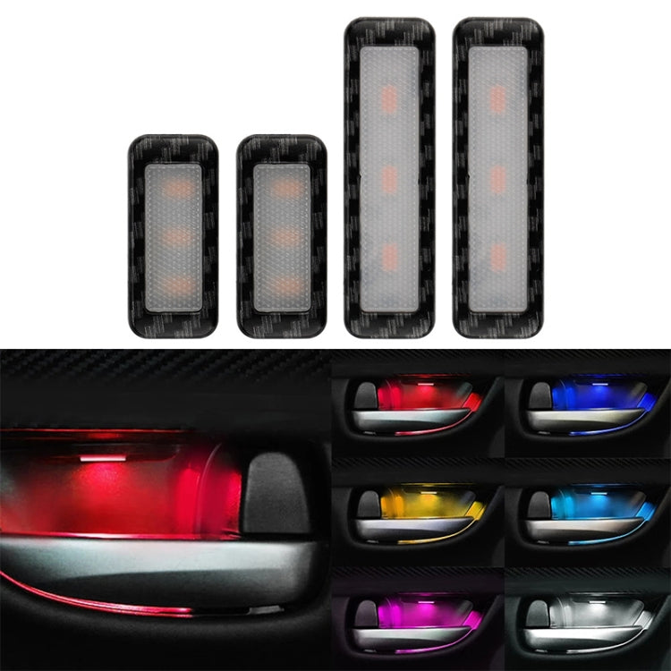 Car 4 in 1 LED Ambient Light Door Decorative Light (White Light) - Atmosphere lights by buy2fix | Online Shopping UK | buy2fix