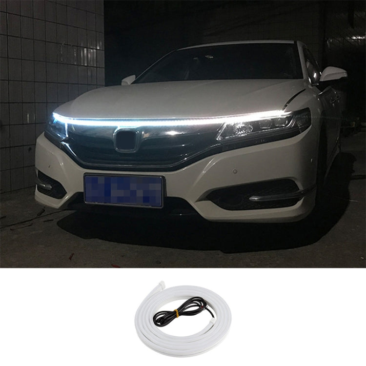 1.2m Car Daytime Running Super Bright Decorative LED Atmosphere Light (White Light) - Decorative Lights by buy2fix | Online Shopping UK | buy2fix