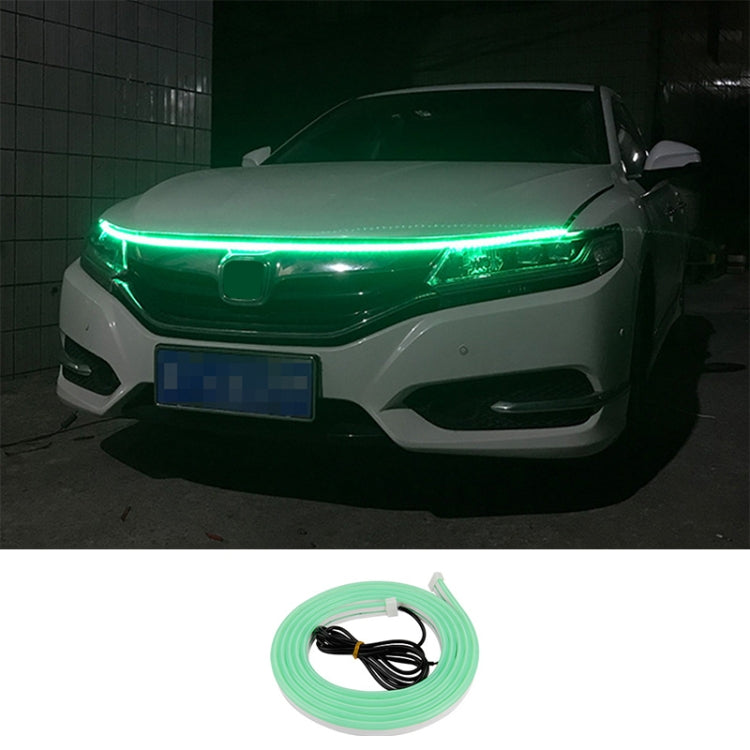 2m Car Daytime Running Super Bright Decorative LED Atmosphere Light (Green Light) - Decorative Lights by buy2fix | Online Shopping UK | buy2fix