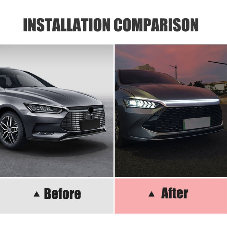 2m Car Daytime Running Super Bright Decorative LED Atmosphere Light (Green Light) - Decorative Lights by buy2fix | Online Shopping UK | buy2fix