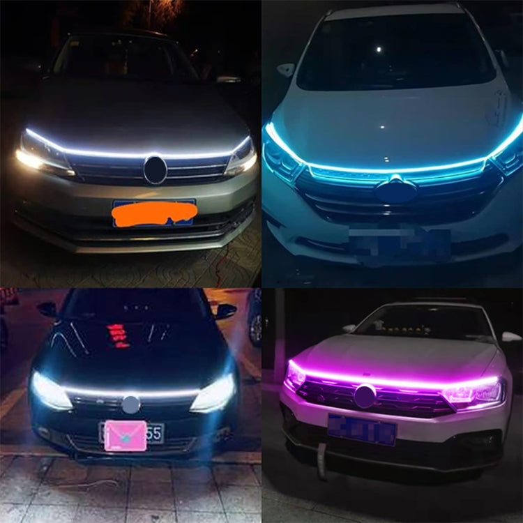 2m Car Daytime Running Super Bright Decorative LED Atmosphere Light (Green Light) - Decorative Lights by buy2fix | Online Shopping UK | buy2fix