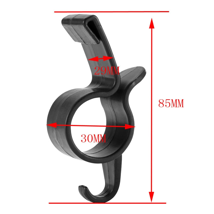 2pcs / Pack Car Trunk Umbrella Holder Multi-function Hook - Towing Bars by buy2fix | Online Shopping UK | buy2fix