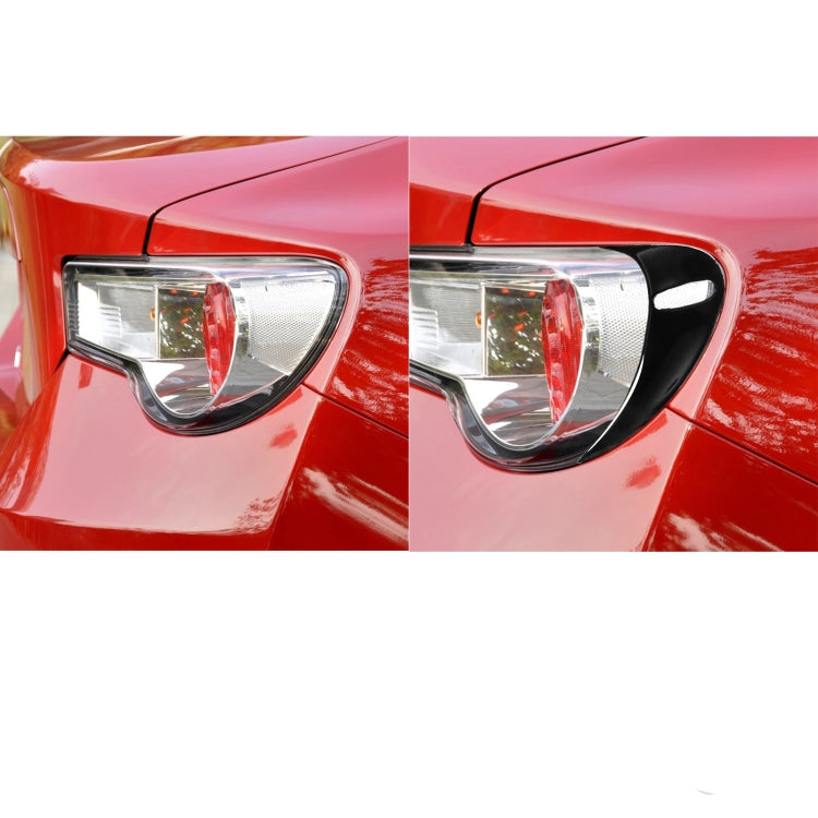 Pair Car Rear Lamp Eyebrow Soft Decorative Sticker for Toyota GT86 2013-2020 by buy2fix