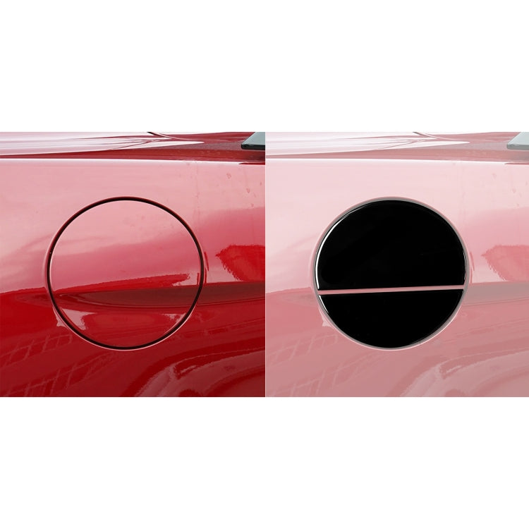 For Ford Mustang 2015-2020 Car Fuel Tank Cap Decorative Sticker, Left and Right Drive Universal (Black) - Car Interior Mouldings by buy2fix | Online Shopping UK | buy2fix