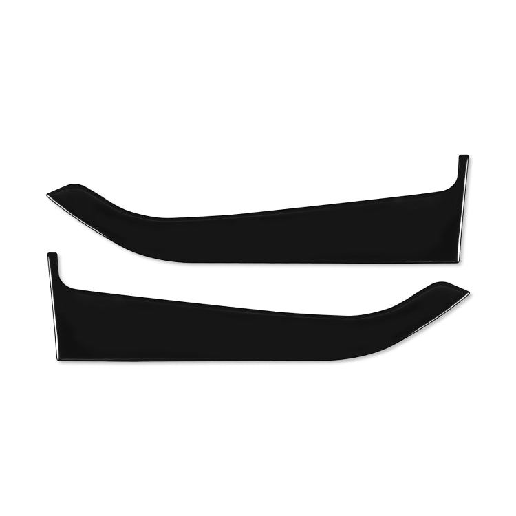For Ford Mustang 2015-2020 Car Front Door Panel Decorative Sticker, Left and Right Drive Universal (Black) - Car Interior Mouldings by buy2fix | Online Shopping UK | buy2fix