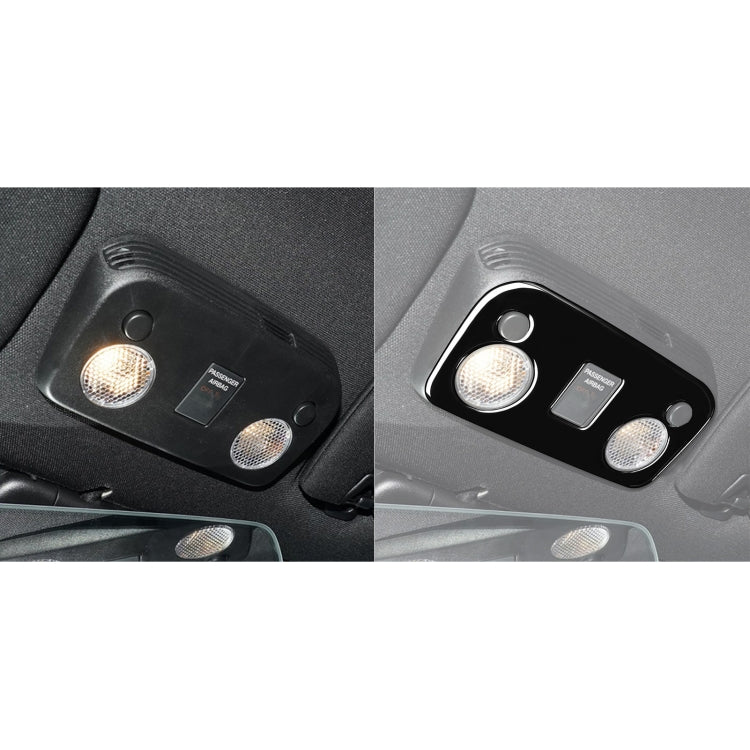 For Ford Mustang 2015-2020 Car Reading Light Decorative Sticker, Left and Right Drive Universal (Black) - Car Interior Mouldings by buy2fix | Online Shopping UK | buy2fix