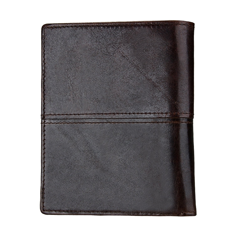 8232 Antimagnetic RFID Men Oil Wax Leather Wallet with Detachable Card Holder - Antimagnetic RFID Package by buy2fix | Online Shopping UK | buy2fix