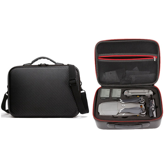Portable Double-deck Single Shoulder Waterproof Storage Travel Carrying Cover Case Box for DJI Mavic Air(Black) by buy2fix
