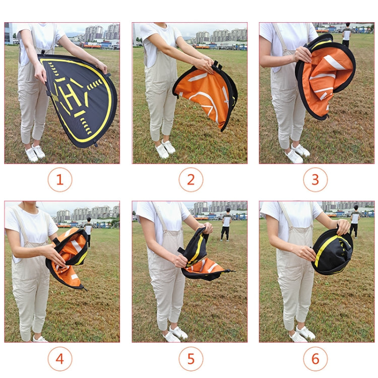 STARTRC Phantom Series 80CM Portable Parking Apron for DJI Mavic Air 2(Orange) by STARTRC