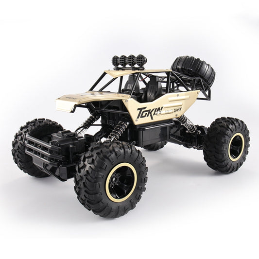 HD6026 1:12 Large Alloy Climbing Car Mountain Cross-country Four-wheel Drive Remote Control Car Toy, Size: 37cm(Gold) by buy2fix