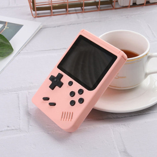 MK800 3.0 inch Macaron Mini Retro Classic Handheld Game Console for Kids Built-in 800 Games, Support AV Output (Pink) by buy2fix