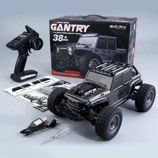 SCY-16103 2.4G 1:16 Electric 4WD RC Off-road Vehicle Car Toy (Dark Gray) by buy2fix