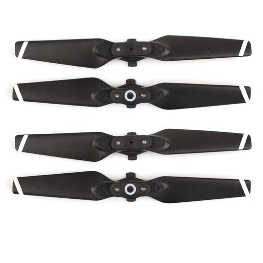 2 Pairs 4730F Foldable Quick-Release CW / CCW Propellers for DJI Spark(White) - For DJI Spark Series by buy2fix | Online Shopping UK | buy2fix