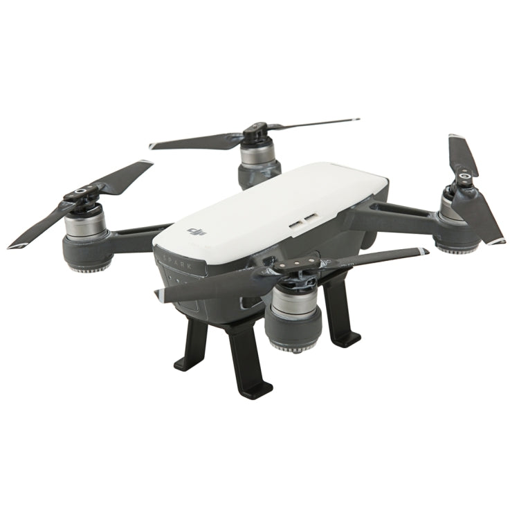 Landing Gear Stabilizers Leg Height Extender Safe Landing Bracket for DJI Spark(Black) - DJI Mount & Holder by buy2fix | Online Shopping UK | buy2fix