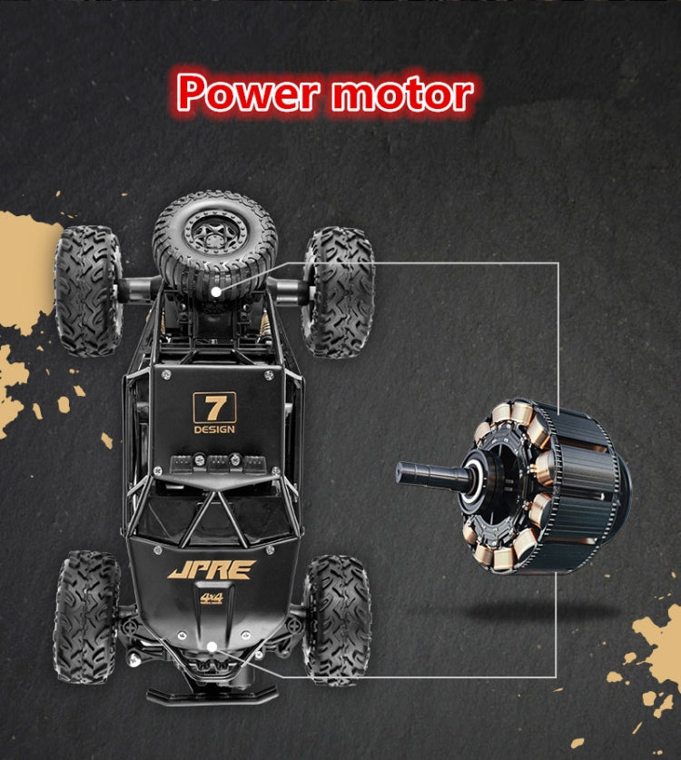 HD6241 1:16 Mountain-climbing Four-wheel Children Remote-controlled Off-road Vehicle Toy(Black) - RC Cars by buy2fix | Online Shopping UK | buy2fix