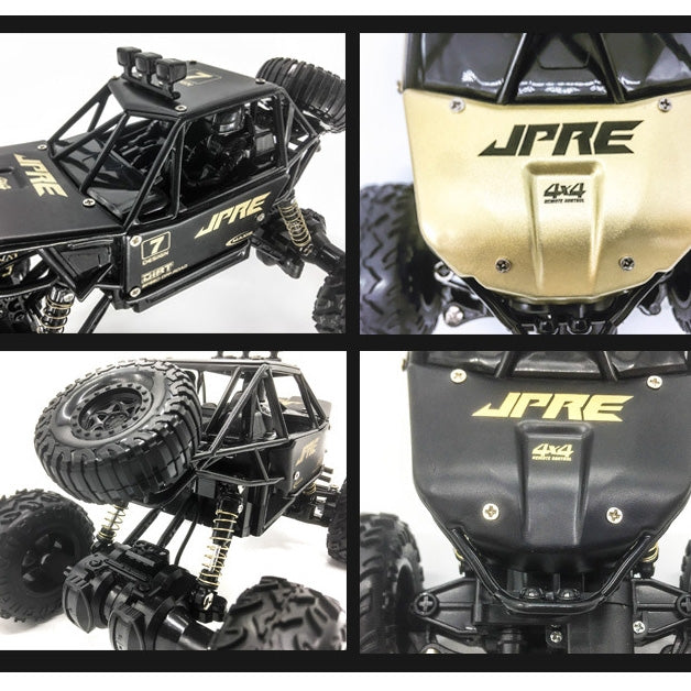 HD6241 1:16 Mountain-climbing Four-wheel Children Remote-controlled Off-road Vehicle Toy(Black) - RC Cars by buy2fix | Online Shopping UK | buy2fix