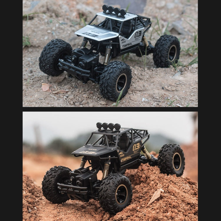 HD6141 1:16 Mountain-climbing Four-wheel Children Remote-controlled Off-road Vehicle Toy(Silver) - RC Cars by buy2fix | Online Shopping UK | buy2fix