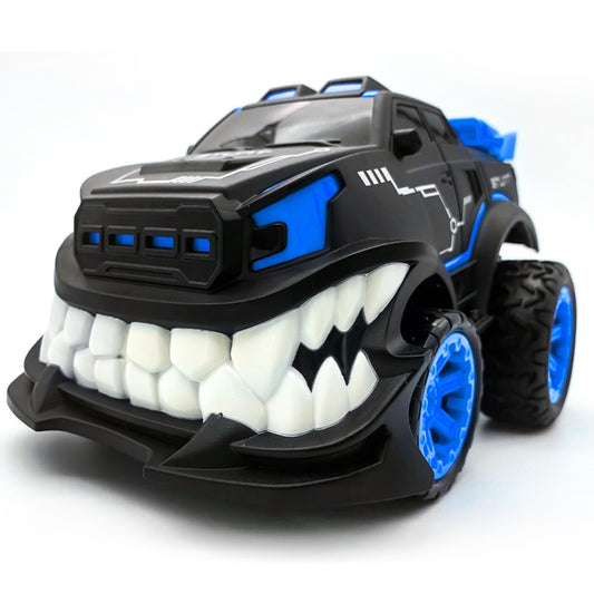 HD885J Devil Tooth Shape 360 Degree Upright Rotation Stunt Remote Control Car Electric Vehicle Toy (Blue) by buy2fix