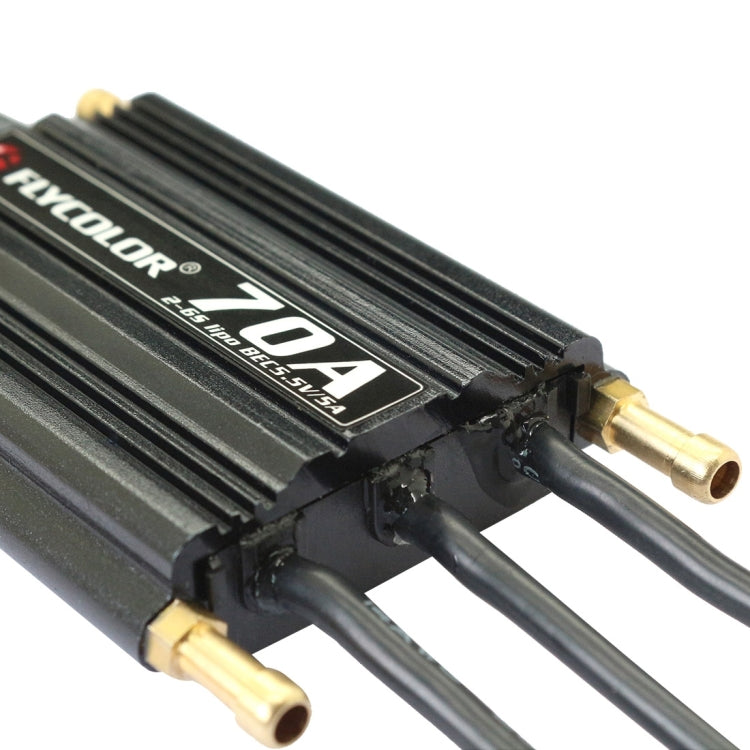 Flycolor Flymoster Series 70A 2-6S Waterproof Electronic Speed Controller for RC Boat by buy2fix