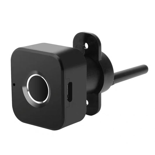 BP01-B Micro USB Charging Triple Drawer Right Hand Unlocking Smart Semiconductor Fingerprint Lock(Black) by buy2fix