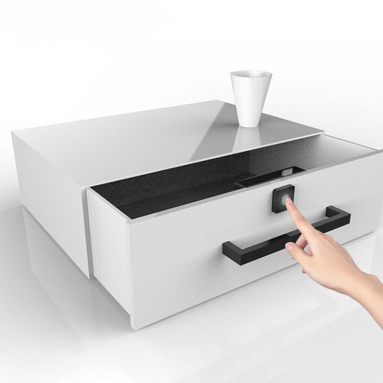 T4 Micro USB Charging Drawer Cabinet Door ABS Smart Fingerprint Lock - Door Locks & Cabinet Locks by buy2fix | Online Shopping UK | buy2fix