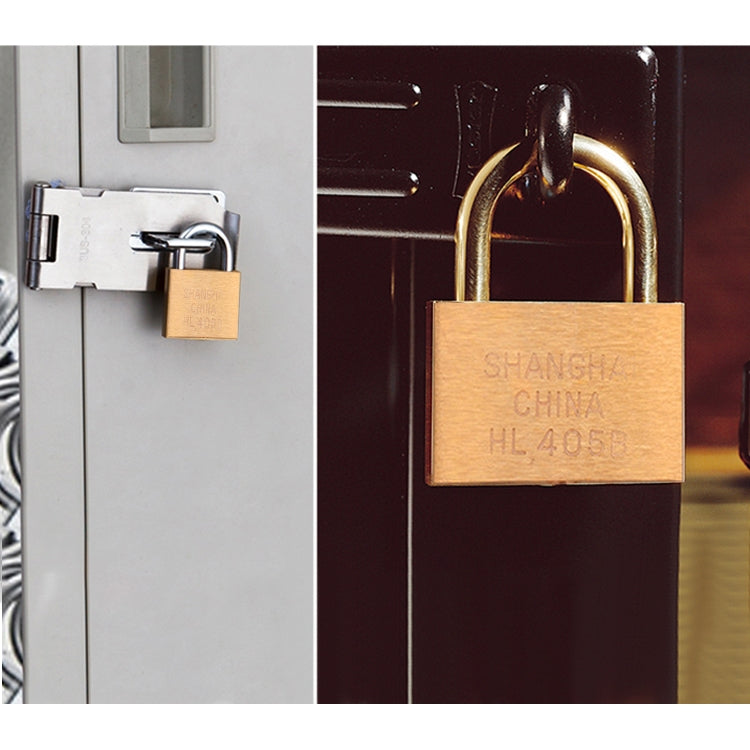 Copper Padlock Small Lock, Style: Short Lock Beam, 25mm Not Open - Padlocks by buy2fix | Online Shopping UK | buy2fix