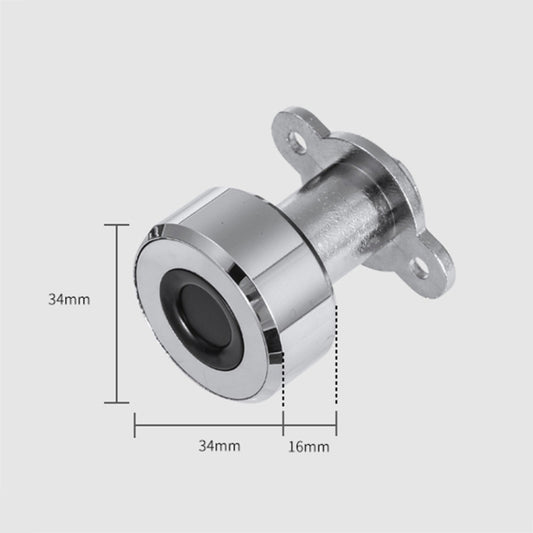 T23F Micro USB Charging Zinc Alloy Smart Triple Linkage Open Fingerprint Drawer Lock File Cabinet Lock by buy2fix