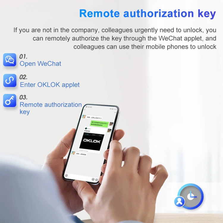 T23FB Micro USB Charging Zinc Alloy Smart Fingerprint + Bluetooth Triple Linkage Open Drawer Lock File Cabinet Lock - Door Locks & Cabinet Locks by buy2fix | Online Shopping UK | buy2fix