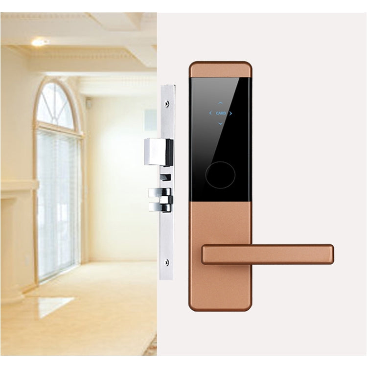 DPY-5634 Hotel IC Magnetic Card Induction Lock Electronic Door Lock(Black) by buy2fix