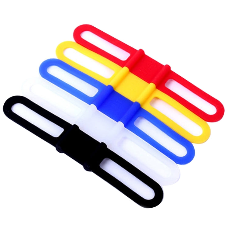 5 PCS Bike Bicycle High Strength Straps Holder For Cellphone Lights Computer, Random Color Delivery by buy2fix