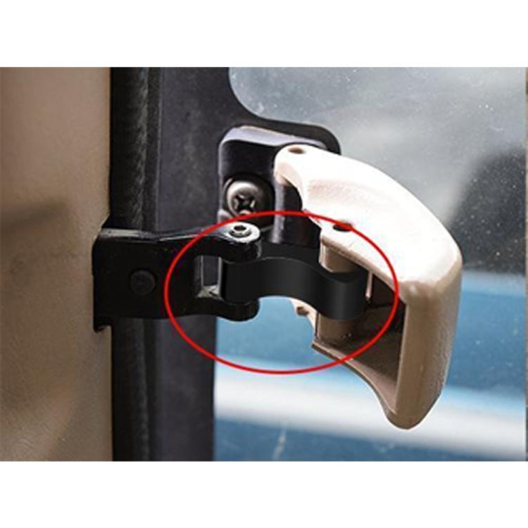 OT243 2 PCS Aluminum Alloy Window Latch Hinge Pivot for 95-04 Tacoma 00-06 Tundra Rear Quarter BL - Glasses & Windows Accessories by buy2fix | Online Shopping UK | buy2fix