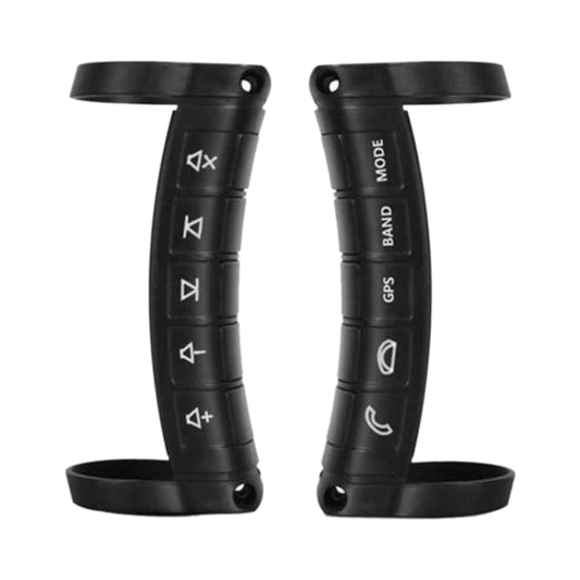 1 Set Universal Steering Wheel Controller Wireless Multifunctional DVD Navigation Key Remote Controller - Steering Wheel Accessories by buy2fix | Online Shopping UK | buy2fix