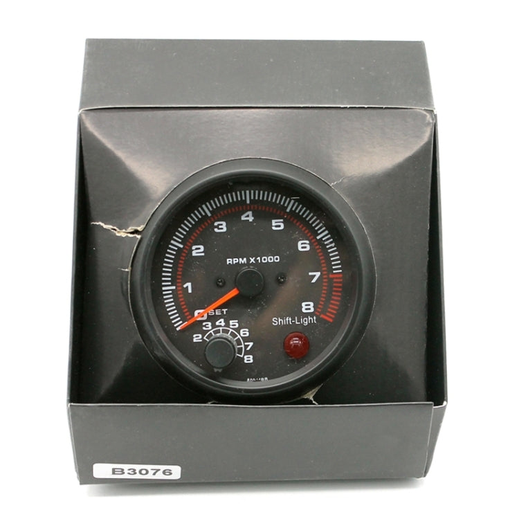 B3076 3.75 inch 12V Car Modified Tachometer by buy2fix