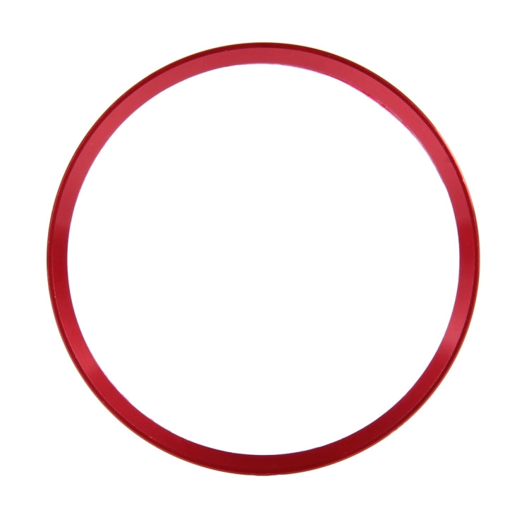 4 PCS Car Aluminum Wheel Hub Deroration Ring For Cadillac(Red) - Wheels Tires & Parts by buy2fix | Online Shopping UK | buy2fix