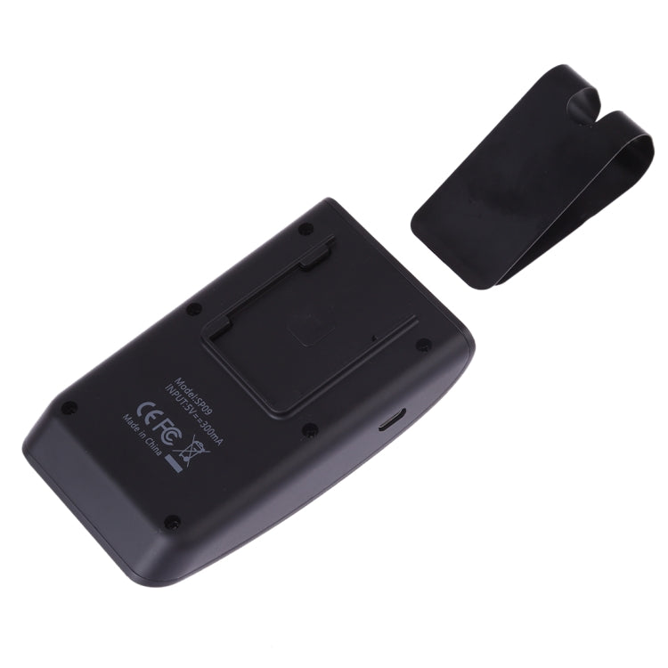 SP09 Multipoint Wireless Bluetooth V4.2 Handsfree Car Kit Speaker Speakerphone, Support Voice Readout & Vibration Sensor - Loudspeaker by buy2fix | Online Shopping UK | buy2fix