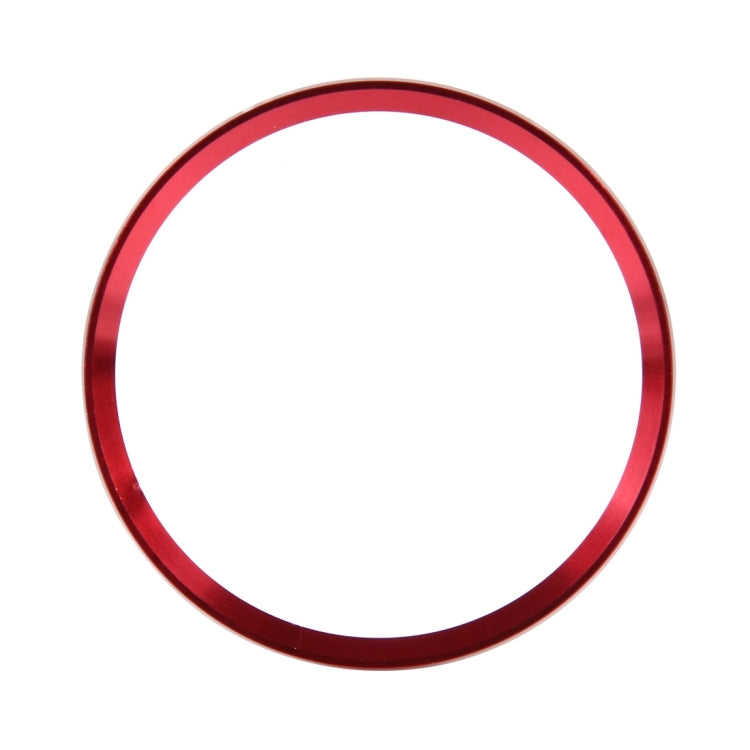 4 PCS Car Aluminum Wheel Hub Deroration Ring For Audi(Red) - Wheels Tires & Parts by buy2fix | Online Shopping UK | buy2fix