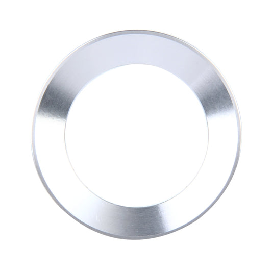 Car Aluminum Steering Wheel Decoration Ring For Volkswagen(Silver) by buy2fix