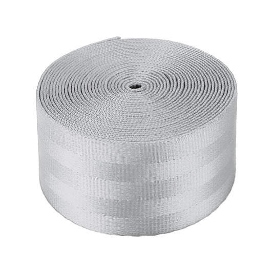 Car Modified Polyester Seat Belt Harness Racing Safety Seat Belt, Length: 3.6m (Silver) by buy2fix