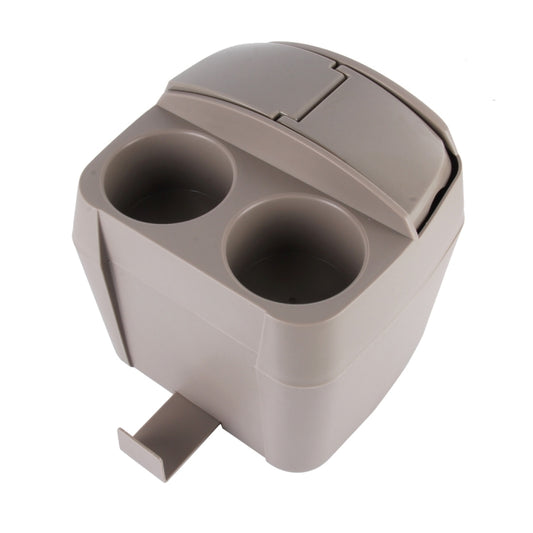 SHUNWEI SD-1605 Multifunction 3 in 1 Car Cup Holder Drink Bottle Can Garbage Can Portable Vehicle Trash Can Bin Rubbish Bin Organizer(Khaki) by SHUNWEI