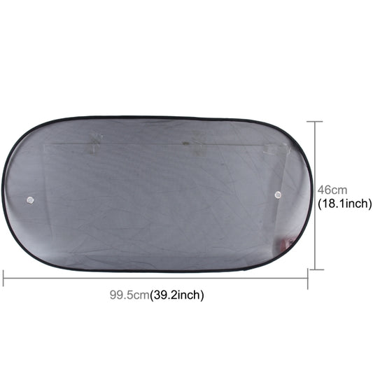 Car Window Foldable Shade for Back Blocks UV Rays with Suction Cups by buy2fix