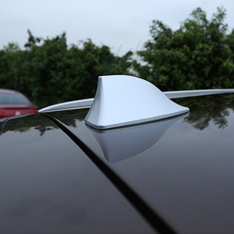 Universal Car Antenna Aerial Shark Fin Radio Signal For Auto SUV Truck Van(Silver) by buy2fix
