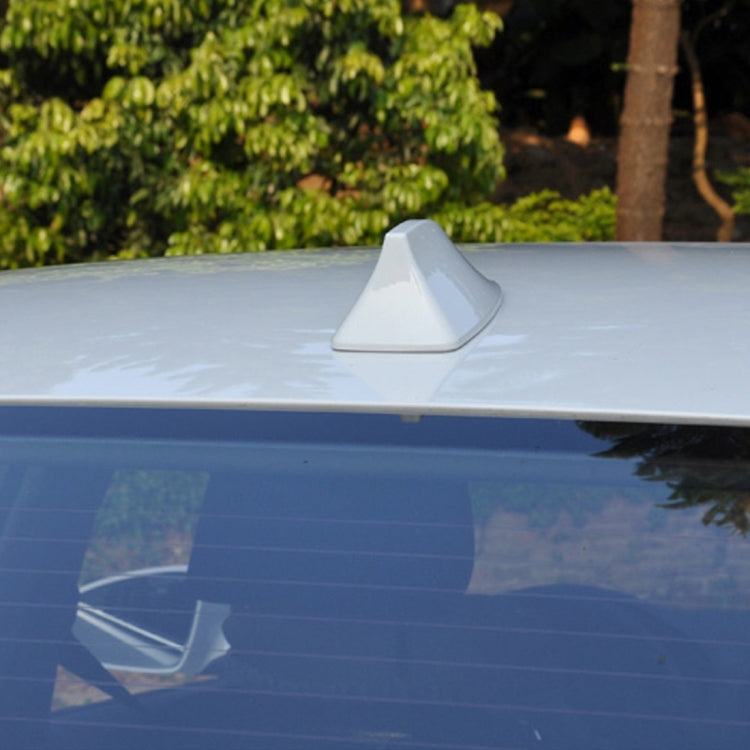 Universal Car Antenna Aerial Shark Fin Radio Signal For Auto SUV Truck Van(White) by buy2fix
