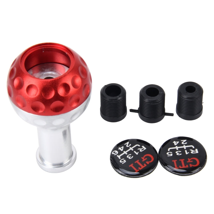 Universal Manual or Automatic Gear Shift Knob Fit for All Car(Red) by buy2fix