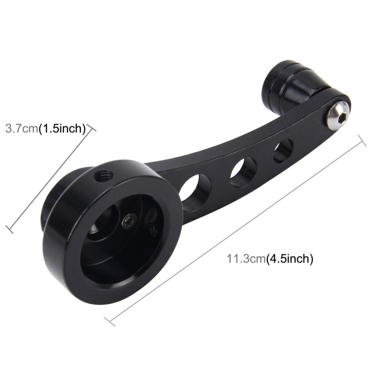 1 Pair Universal Car Wagon Door Window Crank Handle Winder Manual Door Crank Handle Window Winders(Black) - Glasses & Windows Accessories by buy2fix | Online Shopping UK | buy2fix
